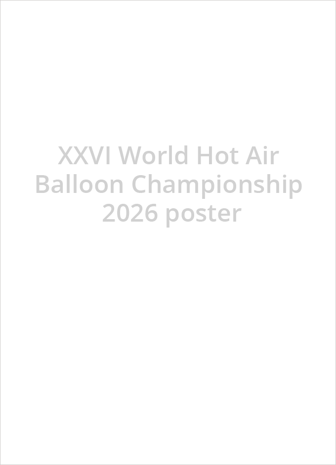 XXVI World Hot Air Balloon Championship 2026 poster