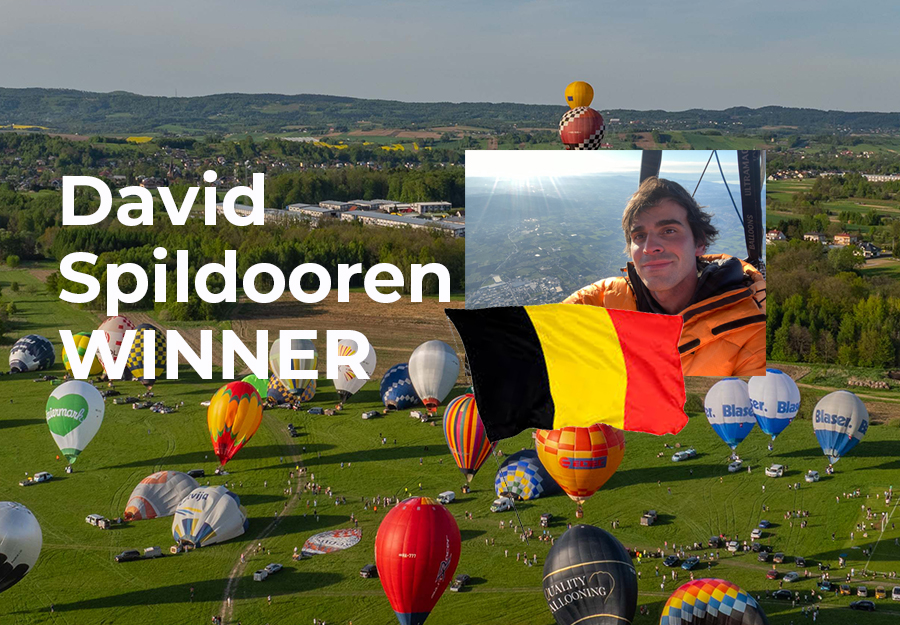 Belgian David Spildooren the winner!